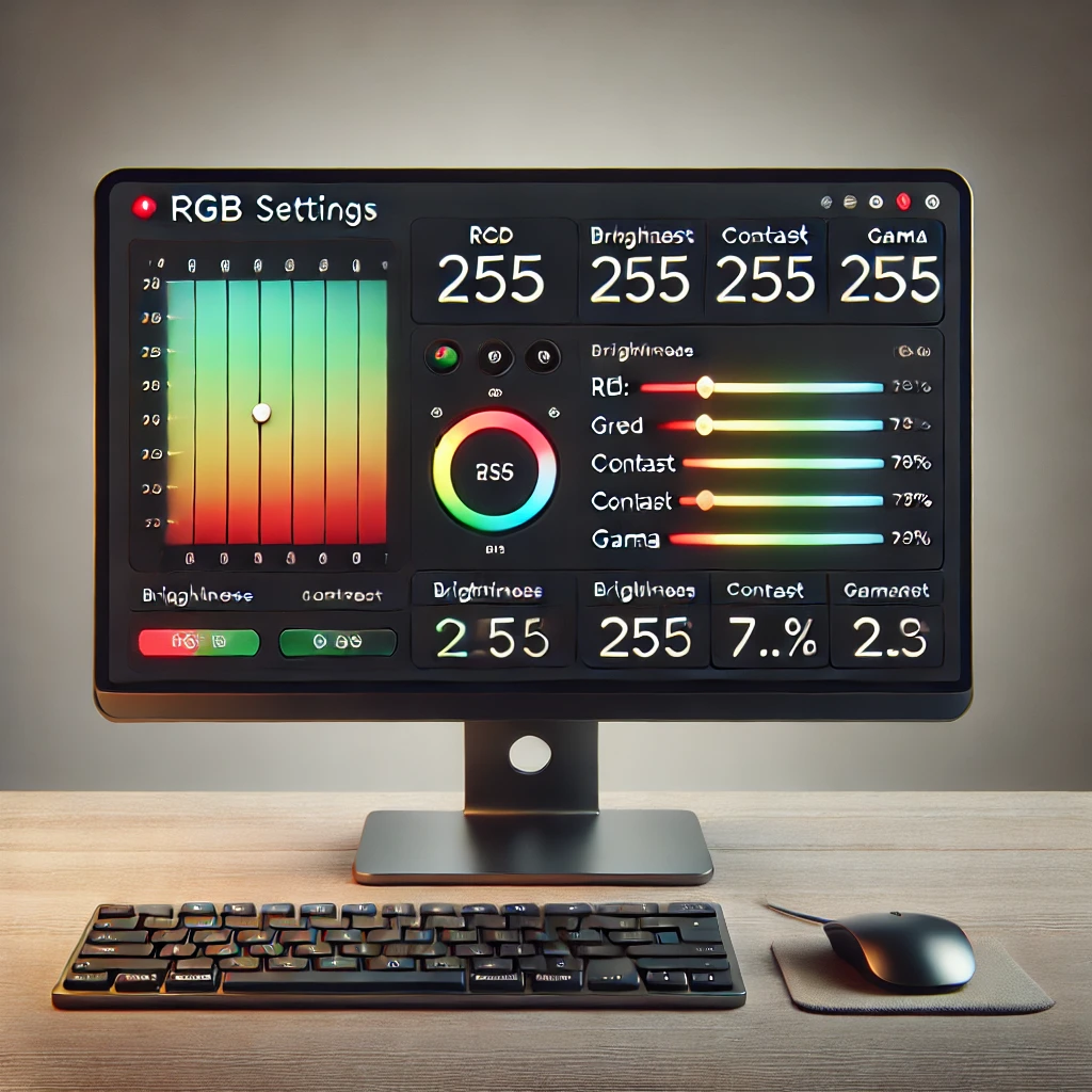 「モニターRGB数値のおすすめ設定：最適な色調整ガイド」